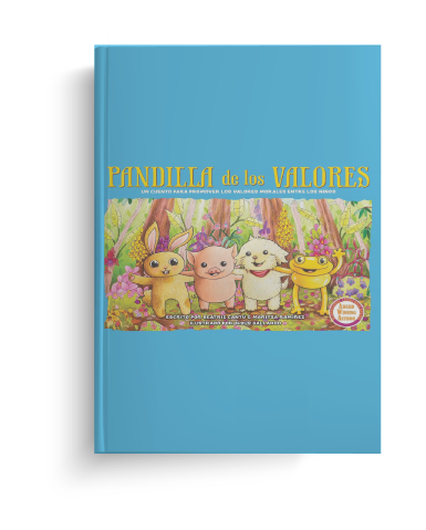 portada libro pandilla de los valores - beatriz cantú -